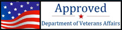 Approved Department of Veterans Affairs badge